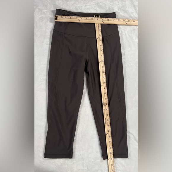 Kinesis crop leggings Size Small gray/brown small - Picture 3 of 4